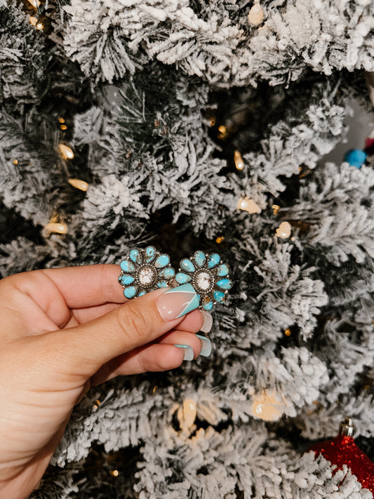 Cluster Earrings