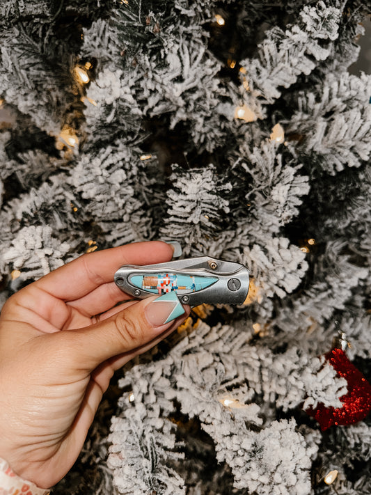 Turquoise Pocket Knife